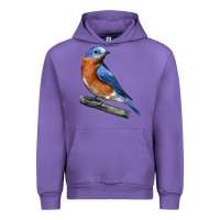 Tulip Eastern Bluebird Urban Hoodie - LillyAllenDesigns