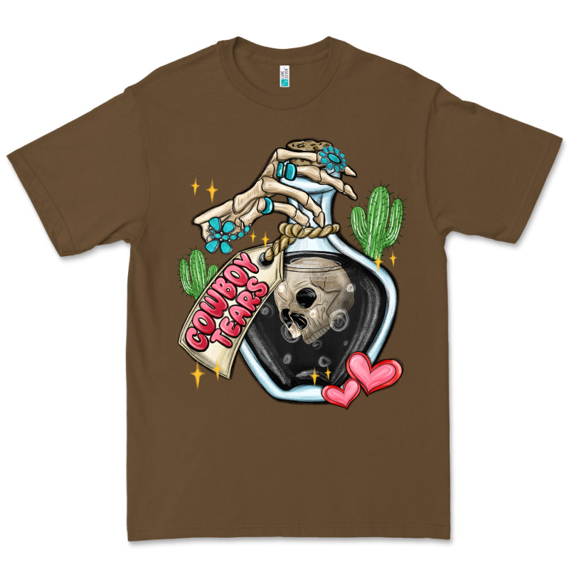 Cowboy Tears Premium Tee by MaliasSmallBusiness | Teevron