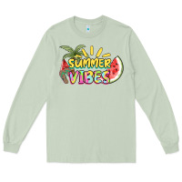Matcha summer vibes Long Sleeve Tee - NancyCooperArtShop