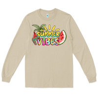 Mushroom summer vibes Long Sleeve Tee - NancyCooperArtShop