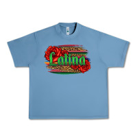 Pebble Blue latina with serape and roses Urban Heavy Tee - Jasminsmagicworld