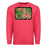 Cardinal halloween ghost background Premium Sweatshirt - BundleAndBundleShop