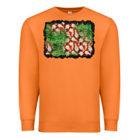 Carrot halloween ghost background Premium Sweatshirt - BundleAndBundleShop