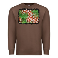 Chestnut halloween ghost background Premium Sweatshirt - BundleAndBundleShop