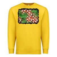 Halloween Ghost Background Premium Sweatshirt | Teevron