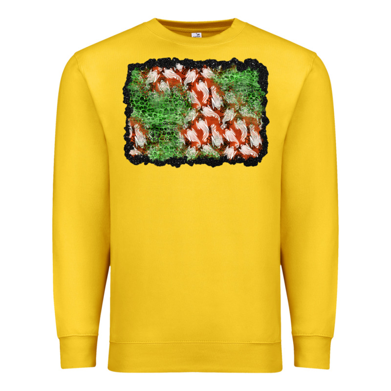 Halloween Ghost Background Premium Sweatshirt by BundleAndBundleShop | Teevron