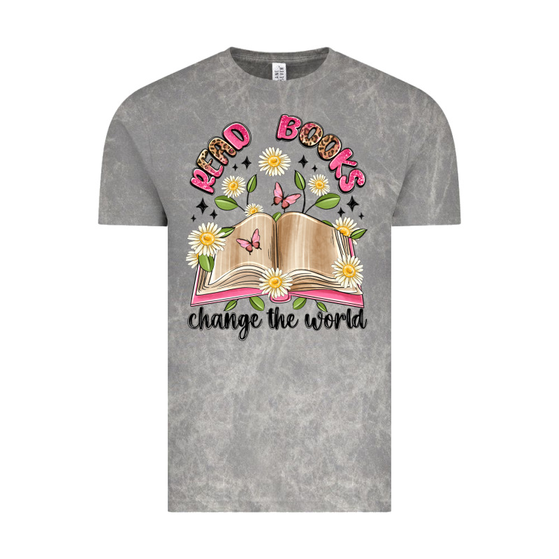 Read Books Change The World Artiststas Vintage Tee by Artiststas | Teevron