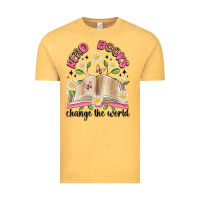Vintage Mustard read books change the world artiststas Vintage Tee - Artiststas