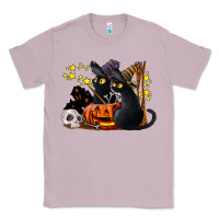 Lilac halloween black cats Classic Tee - LillyAllenDesigns