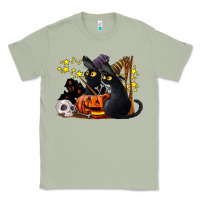 Matcha halloween black cats Classic Tee - LillyAllenDesigns