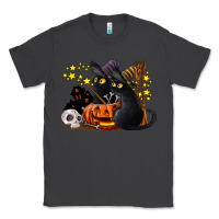 Smoke halloween black cats Classic Tee - LillyAllenDesigns