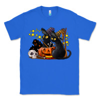 True Royal halloween black cats Classic Tee - LillyAllenDesigns