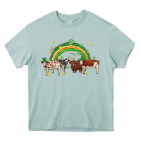 Arona cow st patrick days Heavy Core Tee - MaliasSmallBusiness