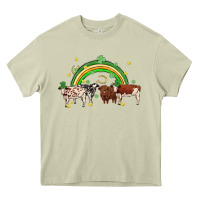Mossy cow st patrick days Heavy Core Tee - MaliasSmallBusiness