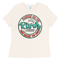 Bone floatin on the river killin my liver Ladies Tee - MaliasSmallBusiness