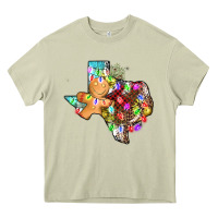 Mossy christmas texas map Heavy Core Tee - AdoDesignShop