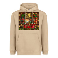 Mushroom oh holy night Heavyweight Hoodie - BundleAndBundleShop