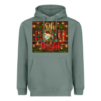Sage oh holy night Heavyweight Hoodie - BundleAndBundleShop