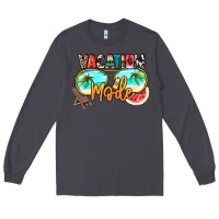 Smoke vacation mode Long Sleeve Tee - NancyCooperArtShop