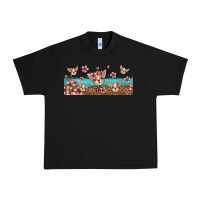Black floral chihuahua dogs Urban Heavy Tee - Jasminsmagicworld