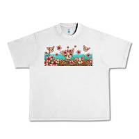 Lunar Rock floral chihuahua dogs Urban Heavy Tee - Jasminsmagicworld