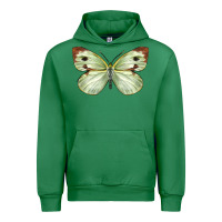 Emerald Cabbage Butterfly Urban Hoodie - LillyAllenDesigns