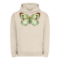 Pigment French Oak Cabbage Butterfly Urban Hoodie - LillyAllenDesigns