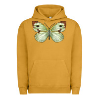 Pigment Peanut Butter Cabbage Butterfly Urban Hoodie - LillyAllenDesigns