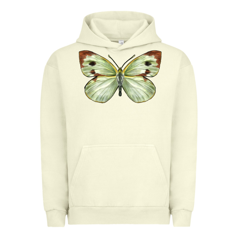 Cabbage Butterfly Urban Hoodie by LillyAllenDesigns | Teevron
