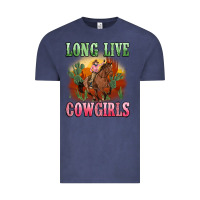 Vintage Denim long live cowgirls artiststas Vintage Tee - Artiststas