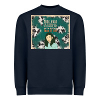 Navy this year i'm throwing away my bucket list and i'm Heavyweight Sweatshirt - TumblerDesignByShophia