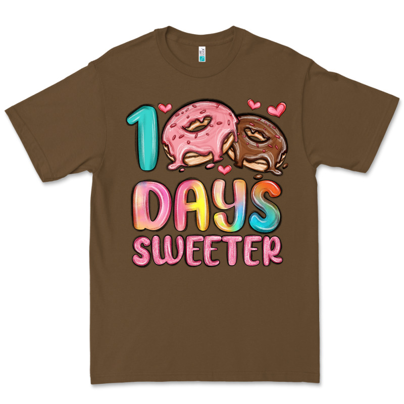 100 Days Sweeter Premium Tee by MaliasSmallBusiness | Teevron