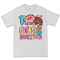 Dove Grey 100 days sweeter Premium Tee - MaliasSmallBusiness