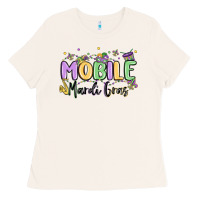 Bone mobile mardi gras Ladies Tee - MaliasSmallBusiness