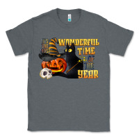 Charcoal Heather wonderful time of the year halloween Classic Tee - LillyAllenDesigns