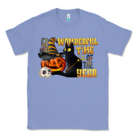 Colony Blue wonderful time of the year halloween Classic Tee - LillyAllenDesigns
