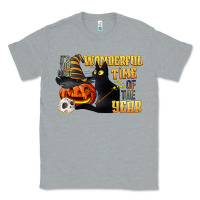 Heather Grey wonderful time of the year halloween Classic Tee - LillyAllenDesigns