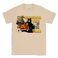 Mushroom wonderful time of the year halloween Classic Tee - LillyAllenDesigns