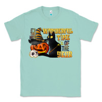 Seafoam wonderful time of the year halloween Classic Tee - LillyAllenDesigns