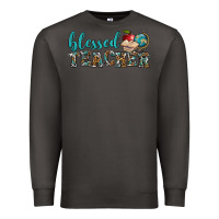 Smoke blessed teacher Premium Sweatshirt - BundleAndBundleShop