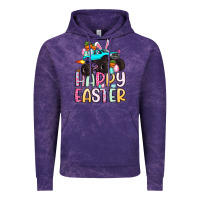 Cloud Purple monster truck happy easter Vintage Hoodie - Artiststas