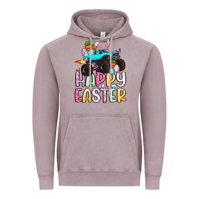 Monster Truck Happy Easter Vintage Hoodie by Artiststas | Teevron