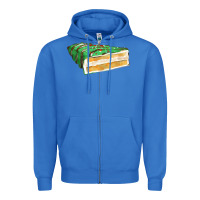 True Royal green christmas cake fa element 1 Zipper Hoodie - FaDigitalArtStudio