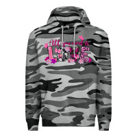 Slate Camo All you need is love Valentine's Day Premium Hoodie - FaDigitalArtStudio