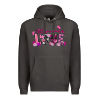 Smoke All you need is love Valentine's Day Premium Hoodie - FaDigitalArtStudio