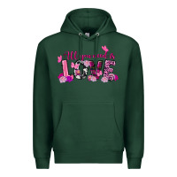 Sports Green All you need is love Valentine's Day Premium Hoodie - FaDigitalArtStudio
