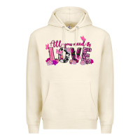 Tofu All you need is love Valentine's Day Premium Hoodie - FaDigitalArtStudio