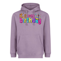 Lavender it's my birthday Heavyweight Hoodie - BundleAndBundleShop