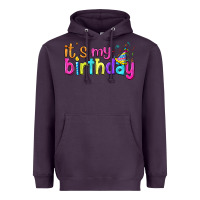 Plum it's my birthday Heavyweight Hoodie - BundleAndBundleShop