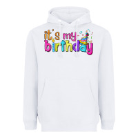 White it's my birthday Heavyweight Hoodie - BundleAndBundleShop